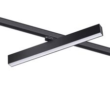 NOVOTECH 358855 PORT NT22 142 черный Светильник трехфазный трековый светодиодный IP20 LED 4000K 30W 220V ITER