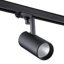 NOVOTECH 358258 PORT NT19 147 черный Трехфазный трековый светодиодный светильник IP20 LED 30W 220-240V HELIX