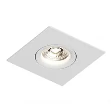 Denkirs DK2038-WH Встраиваемый светильник , IP 20, 50 Вт, GU10, белый, алюминий