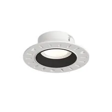 Denkirs DK3055-BK Встраиваемый светильник, IP 20, 10 Вт, GU5.3, LED, черный, пластик