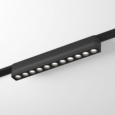 Denkirs DK5365-BK Светильник для трека Air, серия Grill 2700-6500 со светодиодом, L230*W26*H36мм, 48V DC, 12W, RA?90, 36°, 2700-6500K, IP20, черный, алюминий