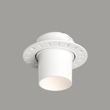 Denkirs DK3057-WH Встраиваемый светильник под шпатлевку, IP20, до 15 Вт, LED, GU5,3, белый, пластик
