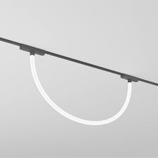 Denkirs DK5357-BK Светильник для трека Air, серия Ray 4000 со светодиодом, ?22*L1000MM, 48V DC, 12W, RA?90, 360°, 4000K, IP20, черный, алюминий