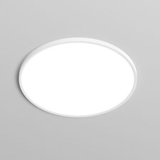 Denkirs DK6524-WH Накладной светильник THIN, IP40, 50W, 3000K/4000K/6500K, переключатель цветовой температуры на корпусе, белый, полимер