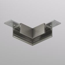Denkirs TR5731-DN Угловой элемент для трека SHINE BASE 90° потолок-потолок, темный никель, алюминий