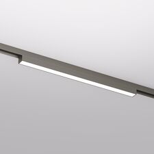 Denkirs DK5751-DN Светильник для трека SHINE LINEAR со светодиодом, L301*W19*H27, 48V DC, 12W, RA?90, 3000K, IP20, темный никель, алюминий