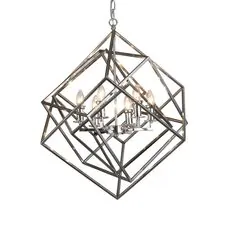 Delight Collection KM0282P-6 nickel Люстра Matrix 6 nickel