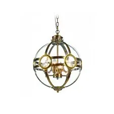 Delight Collection KG0516P-3 antique brass Люстра Hagerty 3 ant.brass