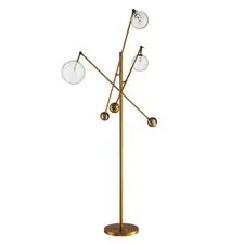 Delight Collection KG0965F-3 brass Торшер Globe Mobile 3