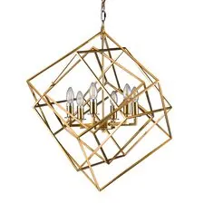 Delight Collection KM0282P-6 brass Люстра Matrix 6 brass