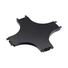 NOVOTECH 135211 SHINO NT23 043 черный Соединитель с токопроводом "X" для низковольтного шинопровода IP20 48V SMAL