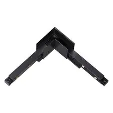 NOVOTECH 135122 SHINO NT21 043 черный Соединитель с токопроводом для шинопровода L-образный IP20 48V FLUM