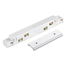 NOVOTECH 135102 SHINO NT20 043 белый Cоединитель с токопроводом прямой IP20 48V FLUM