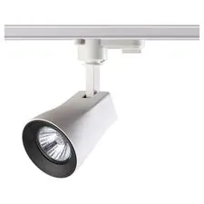 NOVOTECH 370404 PORT NT18 129 белый/черный Светильник трековый однофазный трехжильный IP33 GU10 50W 110-265V PIPE