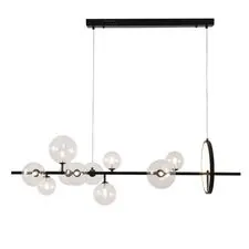 Delight Collection KG1233P-10 black/clear Люстра