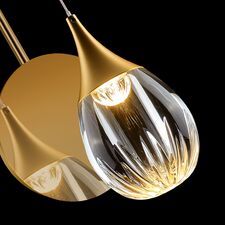 Delight Collection MB24001004-1A gold/clear Настенный светильник