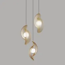 Delight Collection MD24030035-3A brass/amber Подвесной светильник