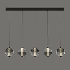 Delight Collection MD24022079-5B black/smoky Подвесной светильник