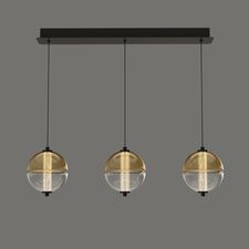 Delight Collection MD24022079-3B black/amber Подвесной светильник