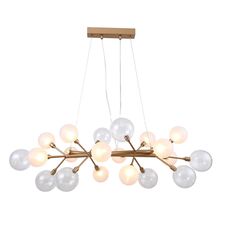 Favourite 2515-12P, люстра подвесная, L1000xW420xH440/1100, 12xG9x40W, excluded