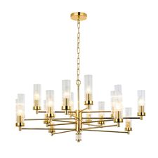 Favourite 2673-16P, подвесная люстра, D850xH410/1410, 16xE14x40W, excluded