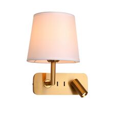 Favourite 2843-1W, настенный светильник, D225xW240xH260, 1xE27x60W, excluded + 1xLEDx1W, 100LM, 3000K, included