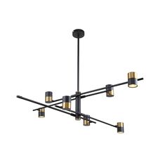 F-Promo 3092-8P, потолочная люстра, D1015xH460/860, 8xGU10x35W, excluded