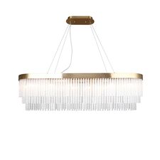 Favourite 4189-14P, подвесная люстра, L1000xW300xH350/1300, 14xG9x40W, excluded