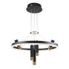 F-Promo 3097-7P, подвесная люстра, D600xH600/1000, LEDx35W + 6xLEDx3W, 3640LM, 4000K, included