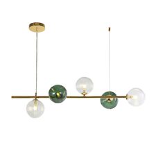 F-Promo 4035-5P, подвесная люстра, L970xW300xH300/1300, 5xG9LEDx5W, excluded