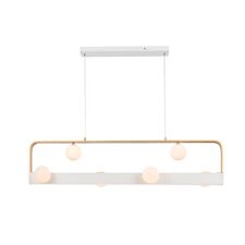 Favourite 4073-6P, подвесная люстра, L1200xW240xH200/1200, 6xG9LEDx10W, excluded + LEDx18W, 1000LM, 4000K, included