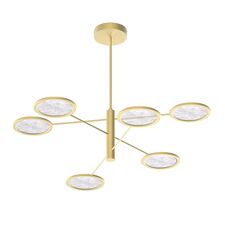 Favourite 4374-6P, подвесная люстра, D1200xH770, 6xLEDx9W, 3240LM, 4000K, CRI>90, included