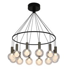 Favourite 4378-12P, подвесная люстра, D650xH760, 12xLEDx3.5W, 2795LM, 4000K, CRI>90, included