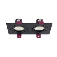 Favourite 4646-2C, врезной светильник, L172xW92xH28, cutout:L150xW75, 2xGU10x35W, IP20, excluded