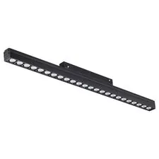 NOVOTECH 358420 SHINO NT20 077 черн Трековый светильник для низков. шинопровода IP20 LED 4000K 24W 48V FLUM