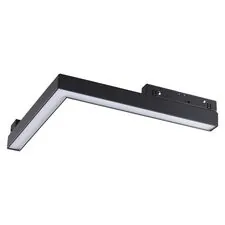 NOVOTECH 358606 SHINO NT21 075 черный Трековый светильник для низковольного шинопровода IP20 LED 4000K 24W 48V FLUM