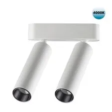 NOVOTECH 359087 SHINO NT23 048 белый Трековый светильник для низков. шинопровода IP20 LED 4000K 2*7W 48V 1260Лм SMAL