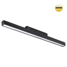 NOVOTECH 359201 SHINO NT23 079 черный Трековый светильник для низков. шинопровода IP20 LED 3000К 24W 48V 1800Лм FLUM