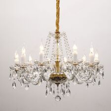 Favourite 1735-10P, люстра подвесная, D650xH470/1470, 10xE14x40W, excluded