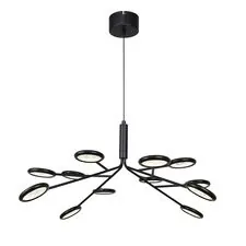 F-Promo 4252-12P, подвесная/потолочная люстра, D650xH320/1320, 12xLEDx3W, 3060LM, 4000K, included