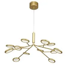 F-Promo 4253-12P, подвесная/потолочная люстра, D650xH320/1320, 12xLEDx3W, 3060LM, 4000K, included