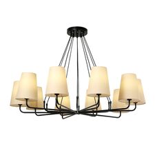 Favourite 2364-10P, подвесная люстра, D1015xH240/1240, 10xE14x40W, excluded