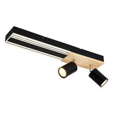 F-Promo 4437-2C, потолочный светильник, L500xW90xH175, 2xGU10x50W, excluded + LEDx8W, 800LM, 4000K, included