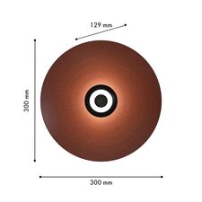 Favourite 4289-1W, настенный светильник, D130xW300xH300, LEDx9W, 550LM, 4000K, included