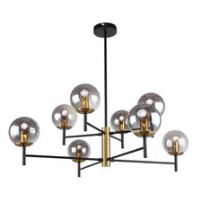 F-Promo 3088-8P, потолочная люстра, D890xH410/710, 8xE14x40W, excluded