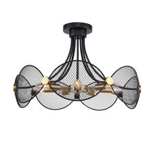 F-Promo 4084-7P, подвесная люстра, D640xH400, 7xE14x40W, excluded