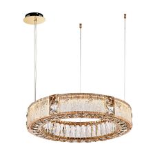 Favourite 4204-6P, подвесная люстра, D600xH120/1500, LEDx60W, 6000LM, 3000K, included