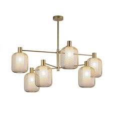 F-Promo 4603-6C, потолочная люстра, D785xH600, 6xE14x60W, excluded