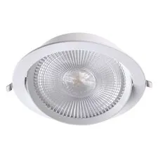 NOVOTECH 358001 SPOT NT19 279 белый Встраиваемый поворотный светильник IP20 LED 3000К 30W 85-265V STERN