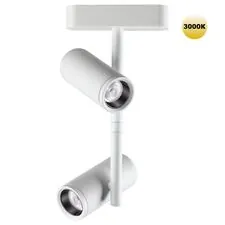 NOVOTECH 359273 SHINO NT23 051 белый Трековый светильник для низковольтного шинопровода IP20 LED 16W 48V 1360Лм 3000К SMAL